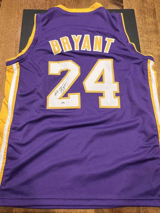 Kobe Bryant Signed Los Angeles Lakers Purple Jersey with COA