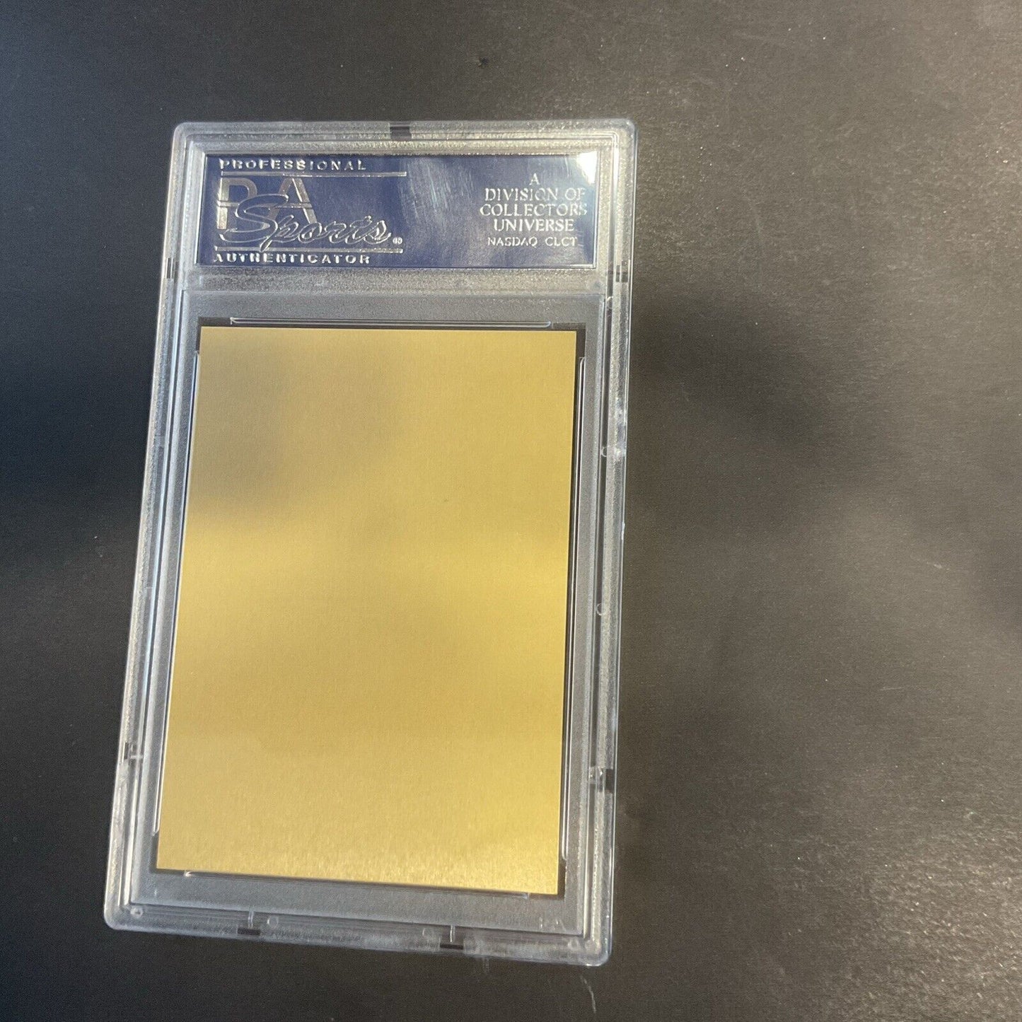 1982 Hall Of Fame James Collin Metallic Plaque Card PSA  9