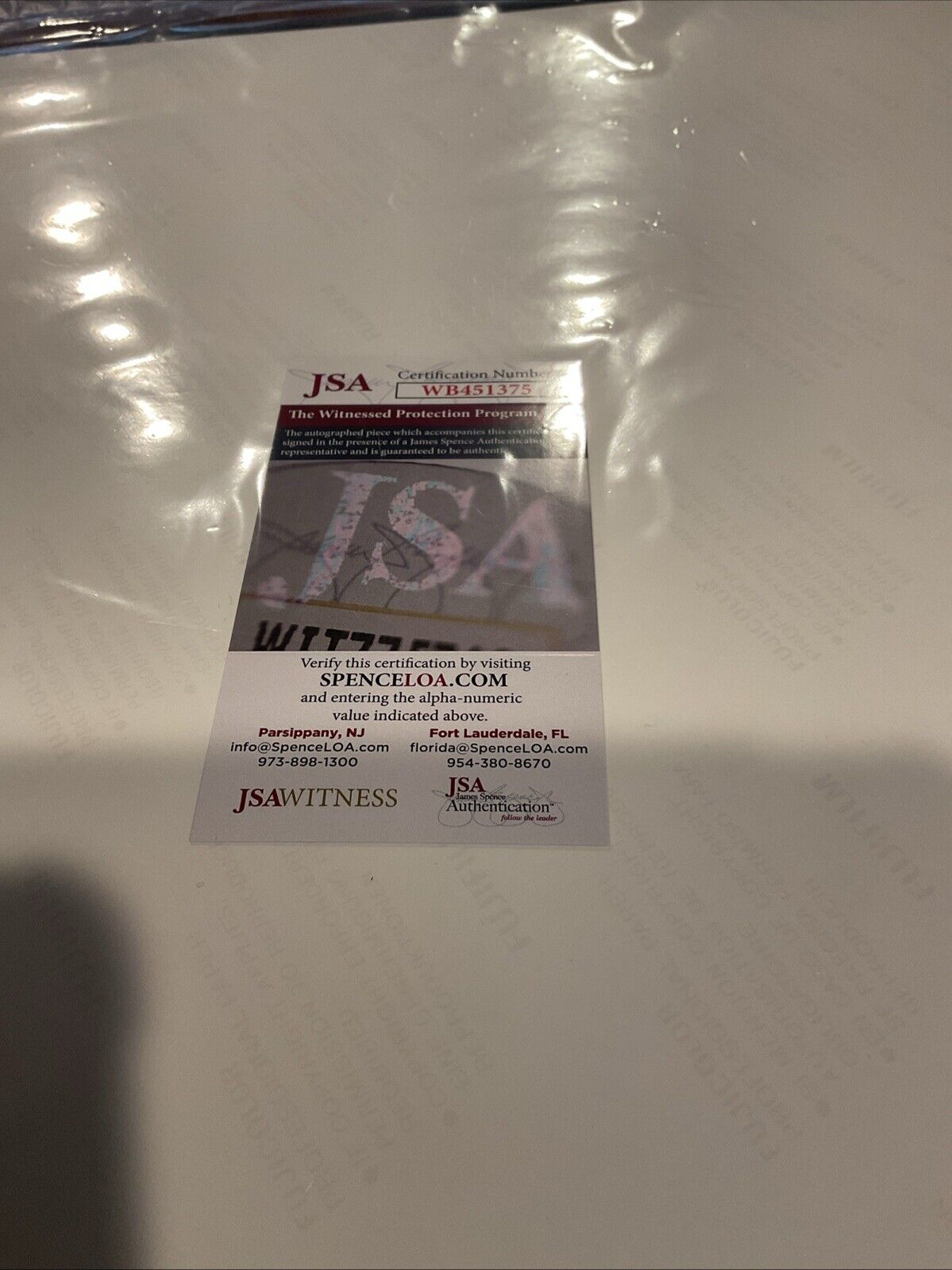 Jim Ross Signed Poster 16x20 Autographed JSA COA