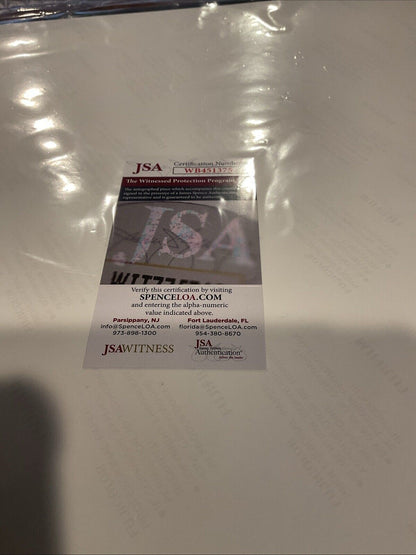 Jim Ross Signed Poster 16x20 Autographed JSA COA