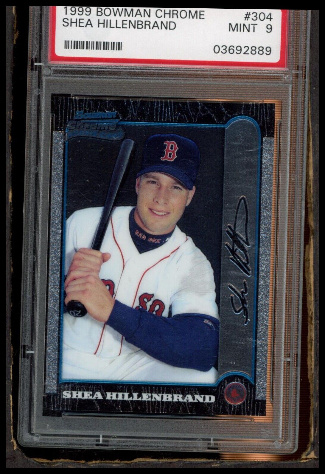 1999 Bowman Chrome #304 Shea Hillenbrand PSA 9