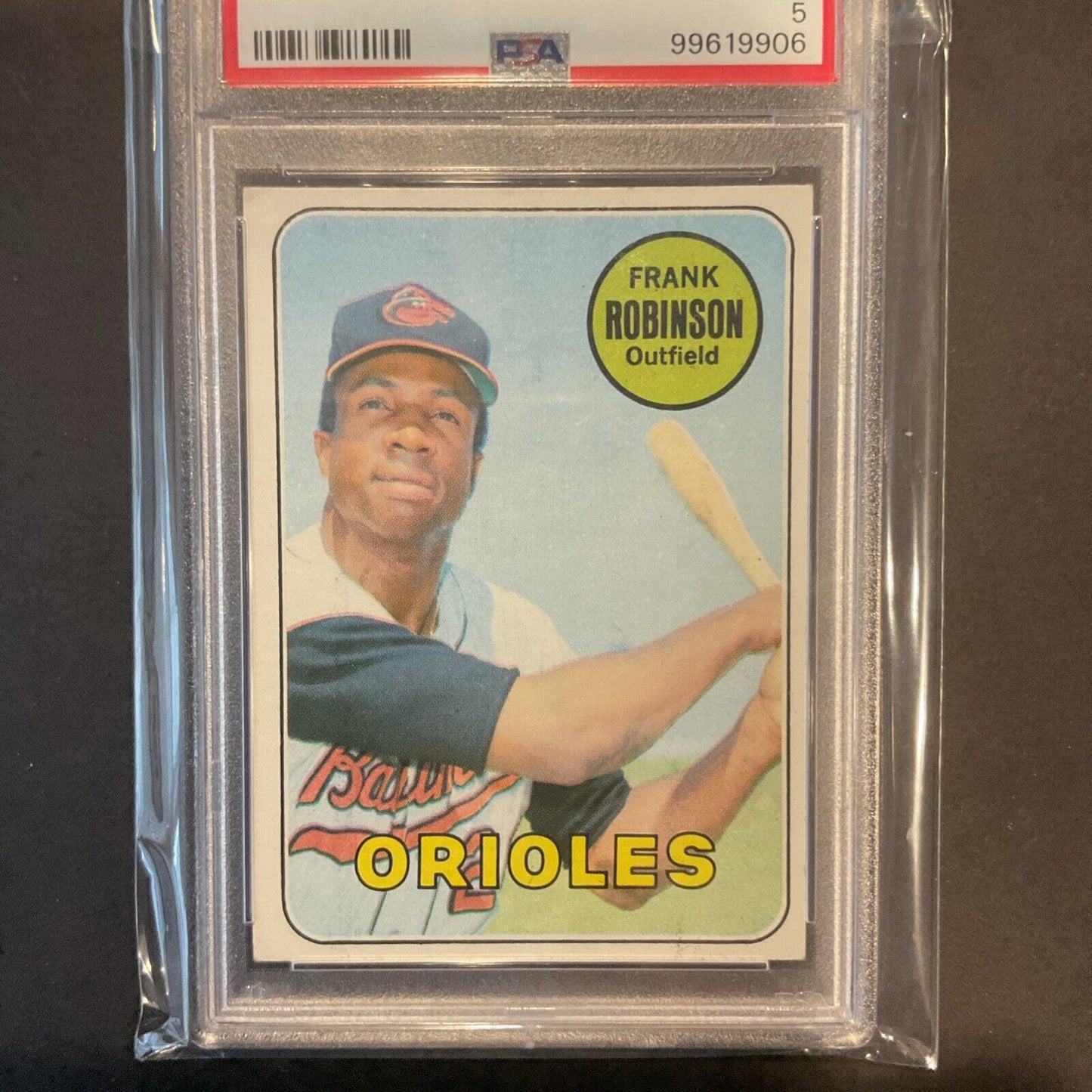 Frank Robinson 1969 Topps Card #250 • PSA 5 EX