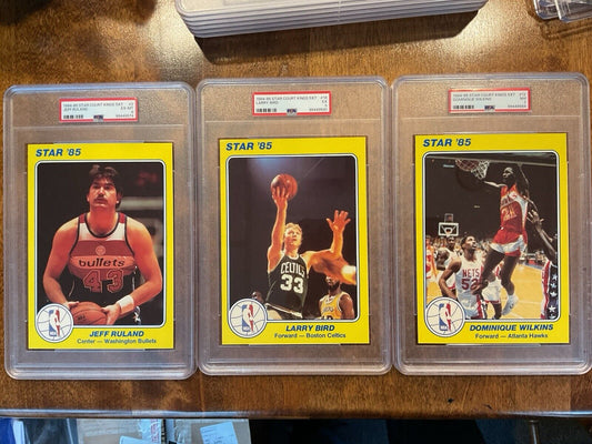 Complete Graded Series 1 NBA Court Kings Star 85/1 To 25 Graded  PSA Grades Vary