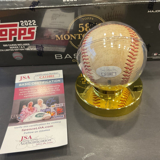 Frank Thomas Signature Baseball Authenticated JSA IN CASE