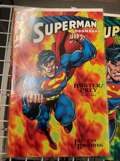 Superman: Doomsday Hunter/Prey #1-3 (1 2 3) Complete SET (1994) - UNREAD - NM/M