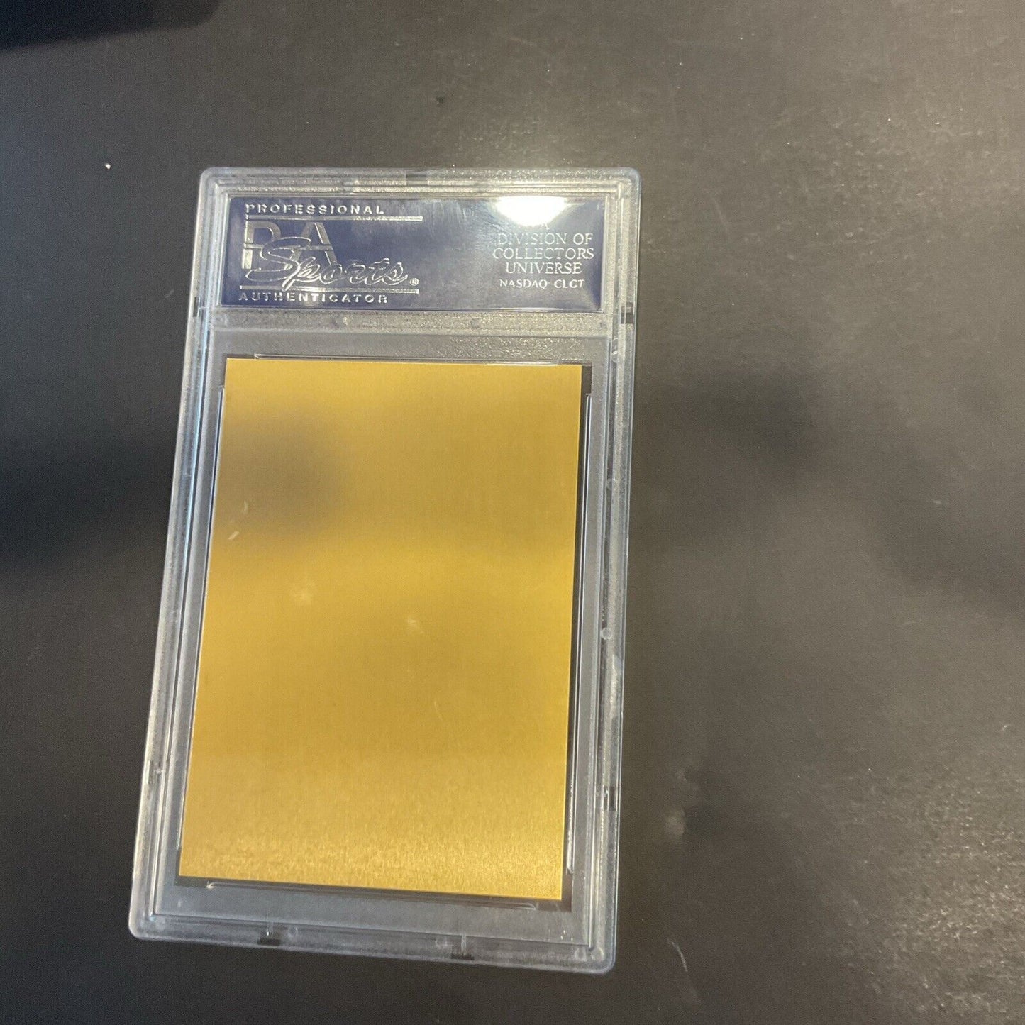 1981 Hall Of Fame Metallic Plaque Card Joe Cronin PSA 9