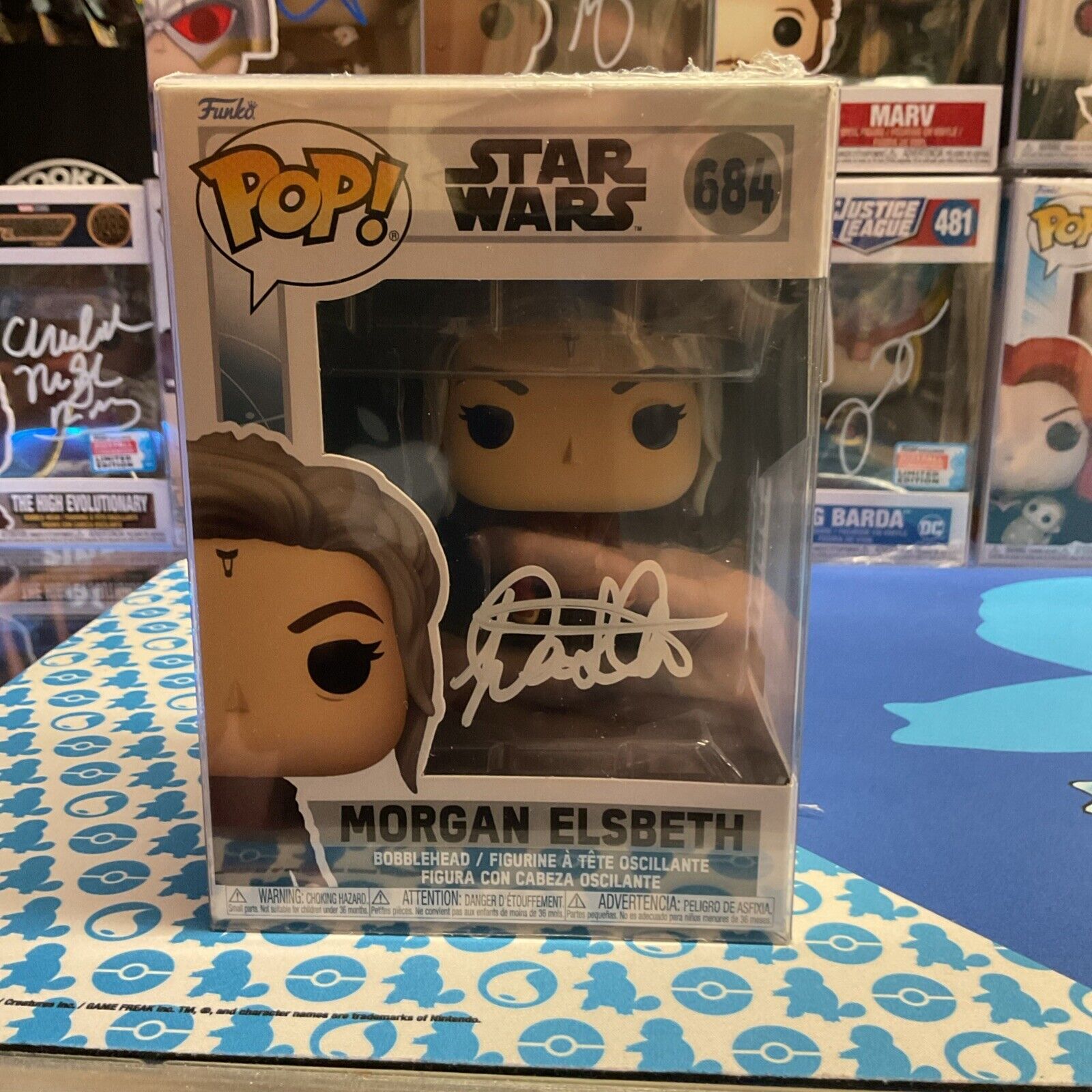 Funko Pop! Star Wars: Ahsoka - Morgan Elsbeth #684  Signed Dinah Lee COA