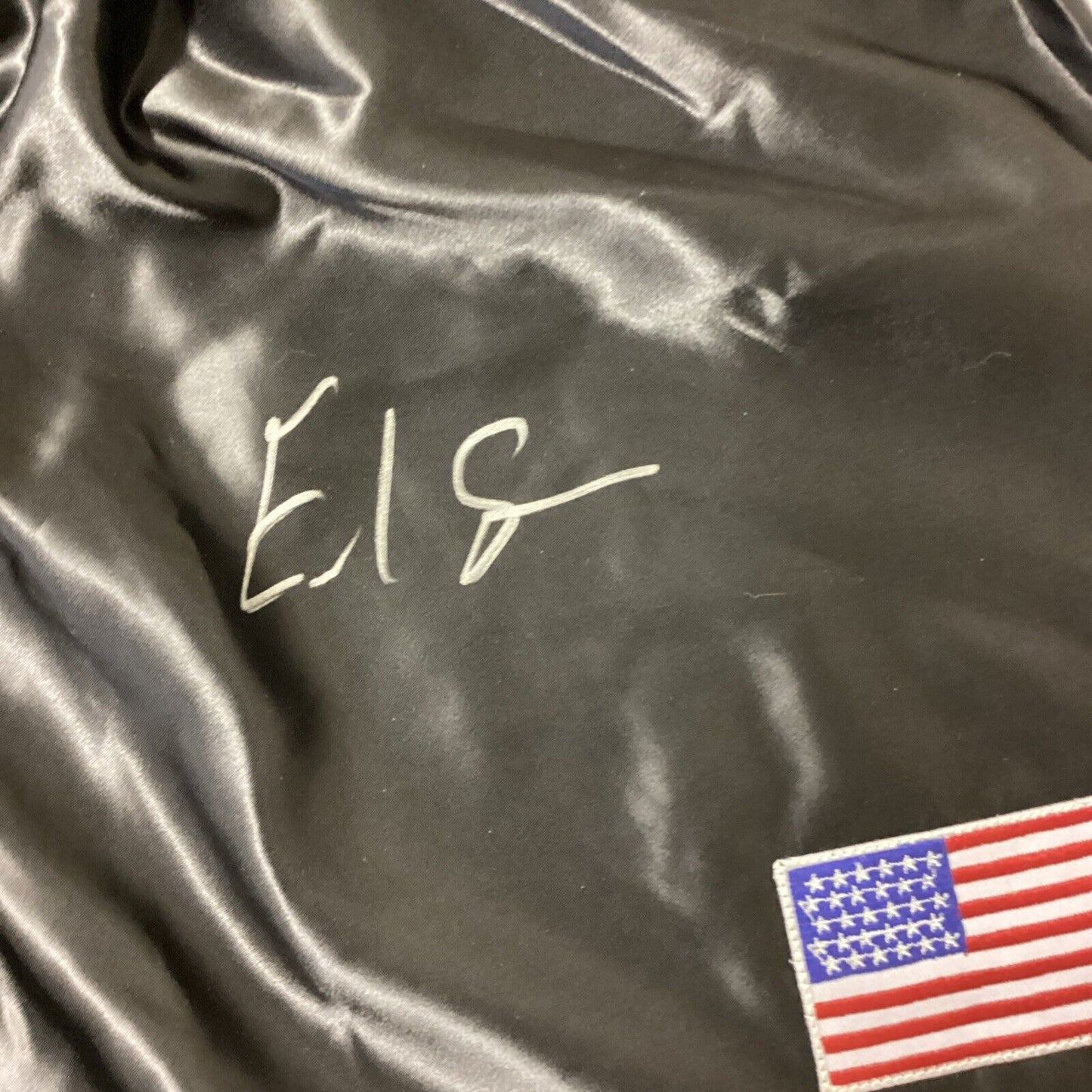 Errol Spence Jr Signed Truth Black Boxing Trunks (Beckett) Autograph Shorts