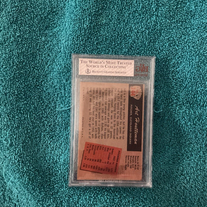 1955 Bowman #144 Art Houtteman Indians Beckett  6 - EX/MT