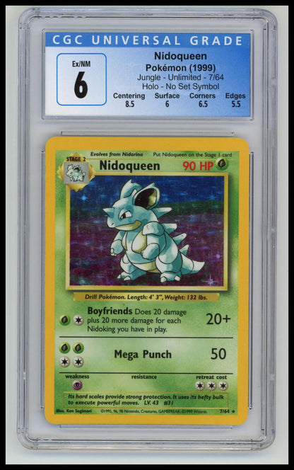 Jungle #07/64 Nidoqueen (7) SGC 6