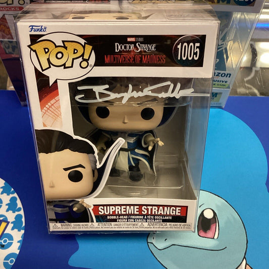 Benedict Cumberbatch Autographed Supreme Strange Funko Pop!