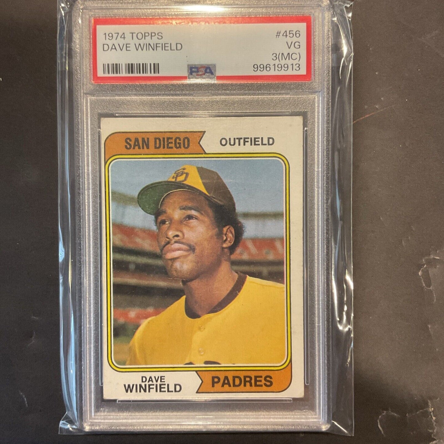 1974 Topps #456 Dave Winfield PSA 3