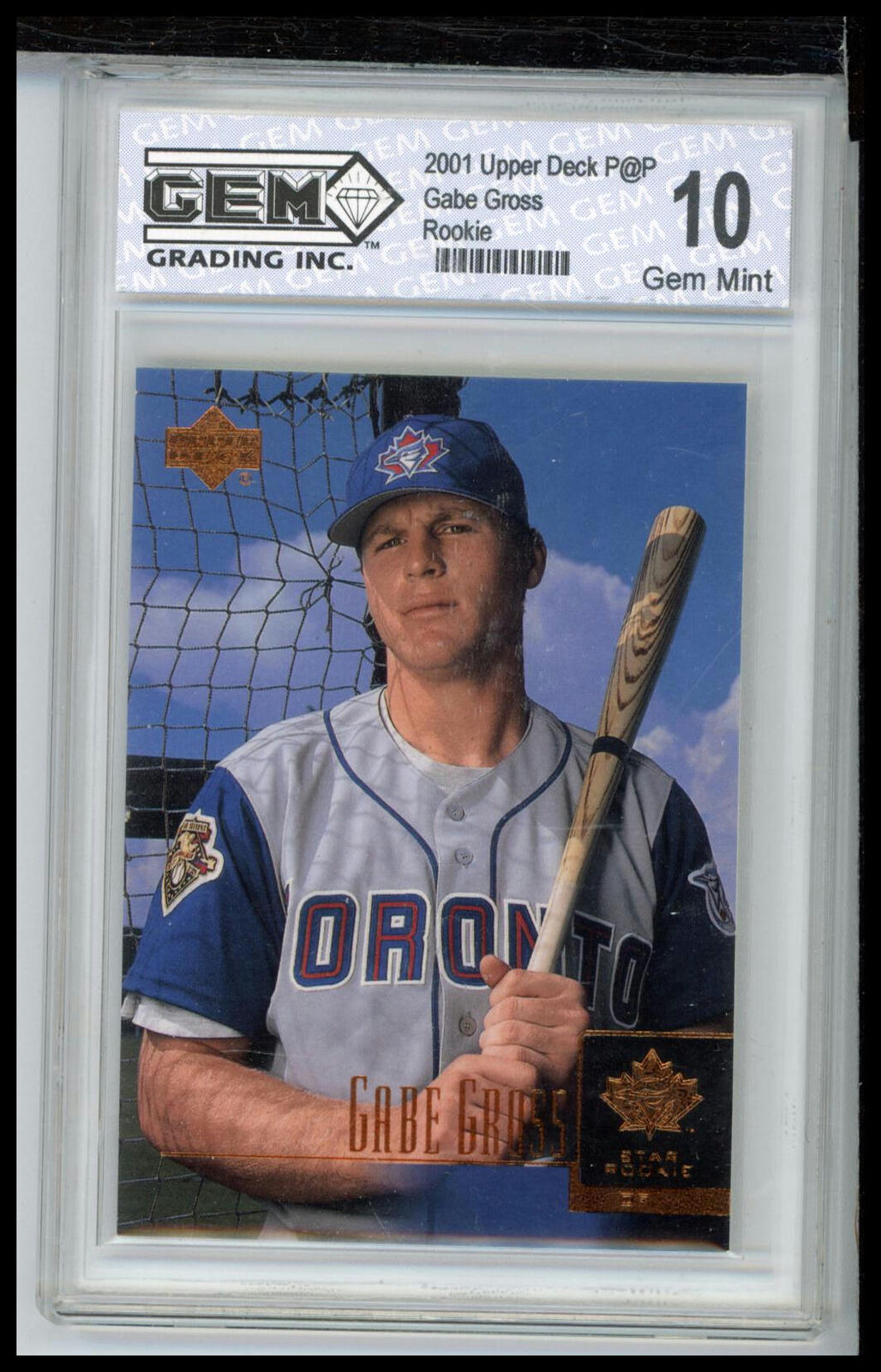 2001 Upper Deck Prospect Premieres #14 Gabe Gross Other 10