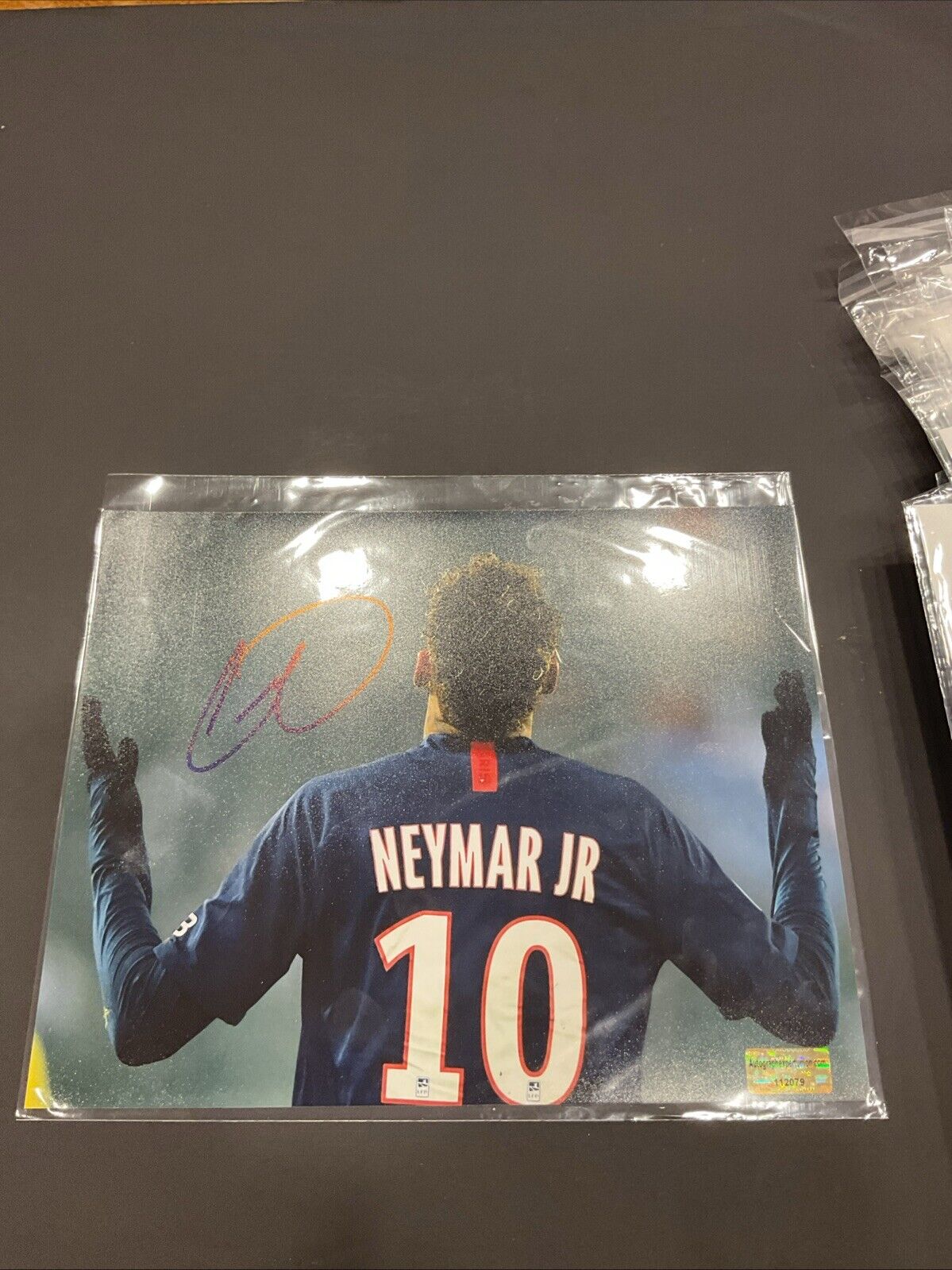 Neymar Jr. AUTOGRAPH 8x10 w/ *COA* SIGNED