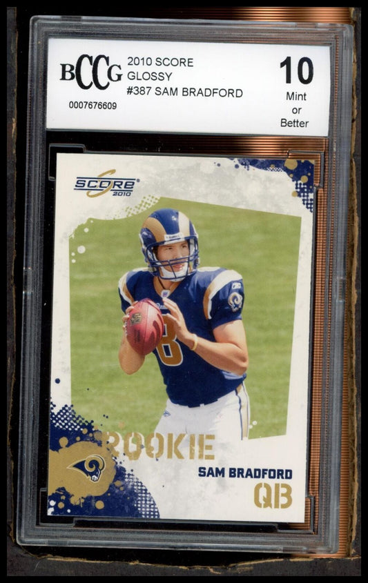 2010 Score #387 Sam Bradford BCCG 10