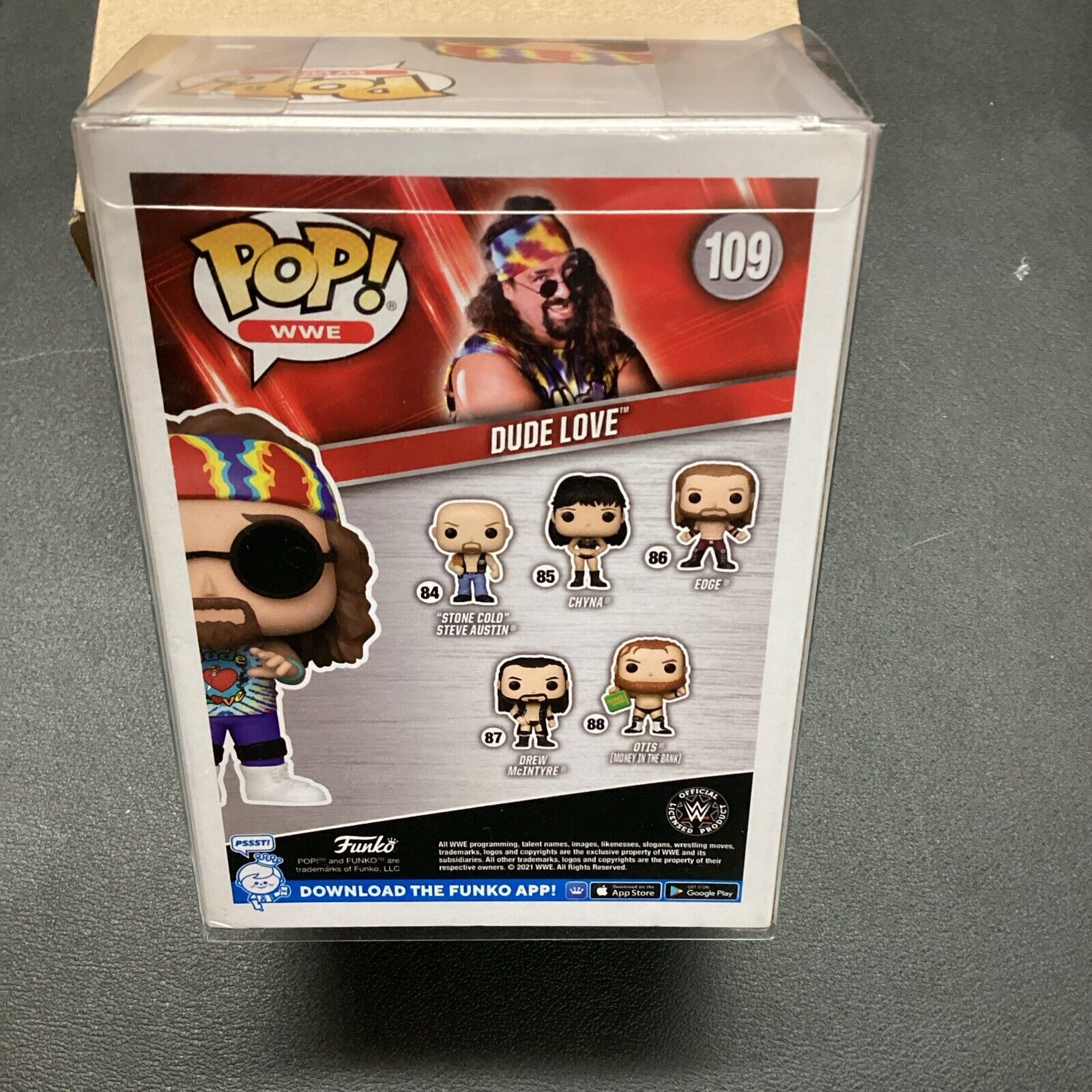 Mick Foley Dude Love Signed Funko Pop With COA