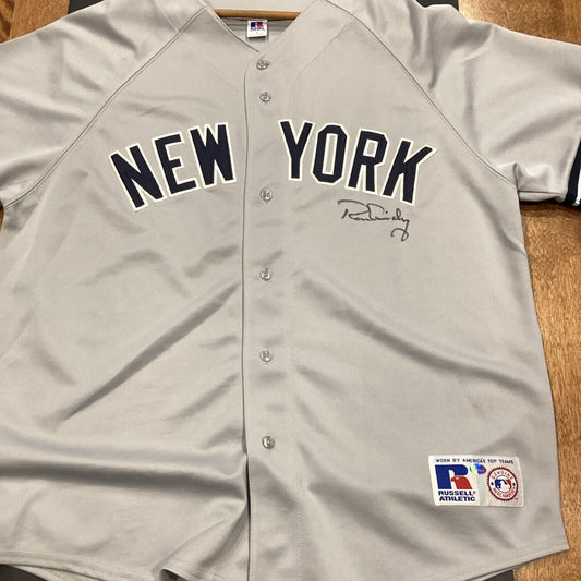 Ron Guidry Signed New York Yankees Russell Athletic Jersey With SGC COA Large