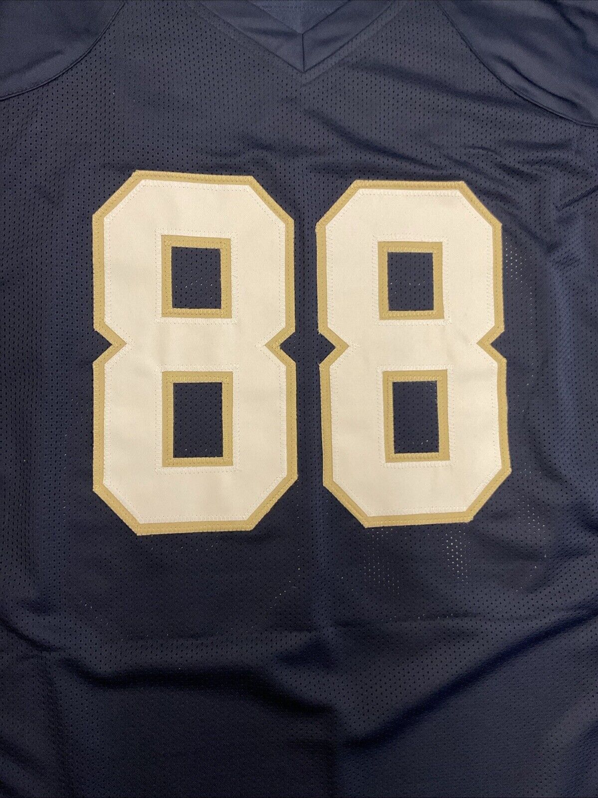 1988 Champs Lou Holtz Autographed Football Jersey With JSA COA