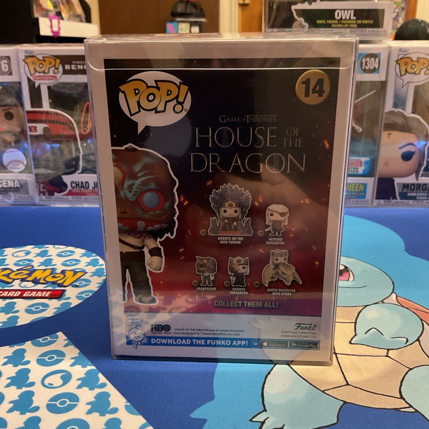 Funko Pop House Of The Dragon - Crabfeeder #14 Signed Ke Huy Quan COA