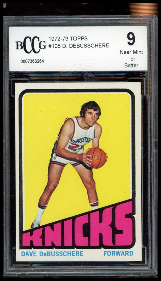 1972-73 Topps #105 Dave Debusschere BCCG 9