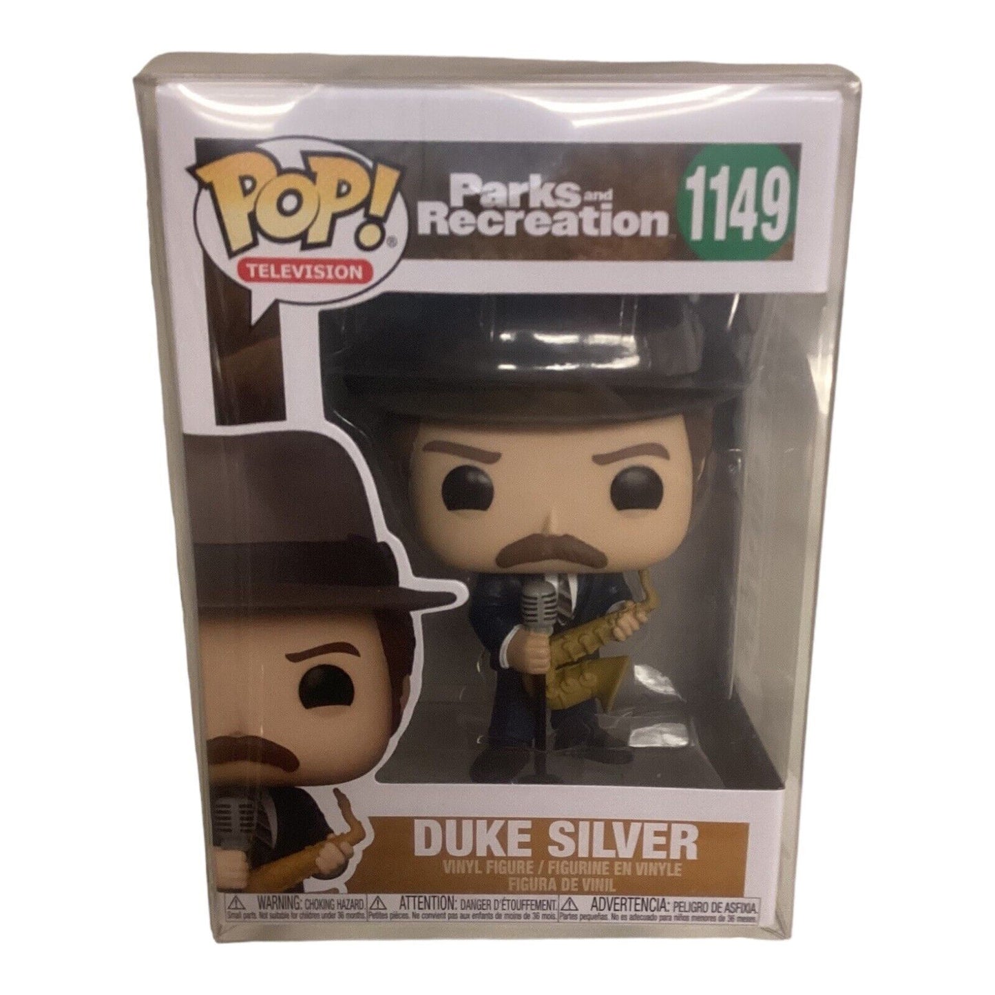 Duke Silver #1149 Funko Pop w/ Protective Case