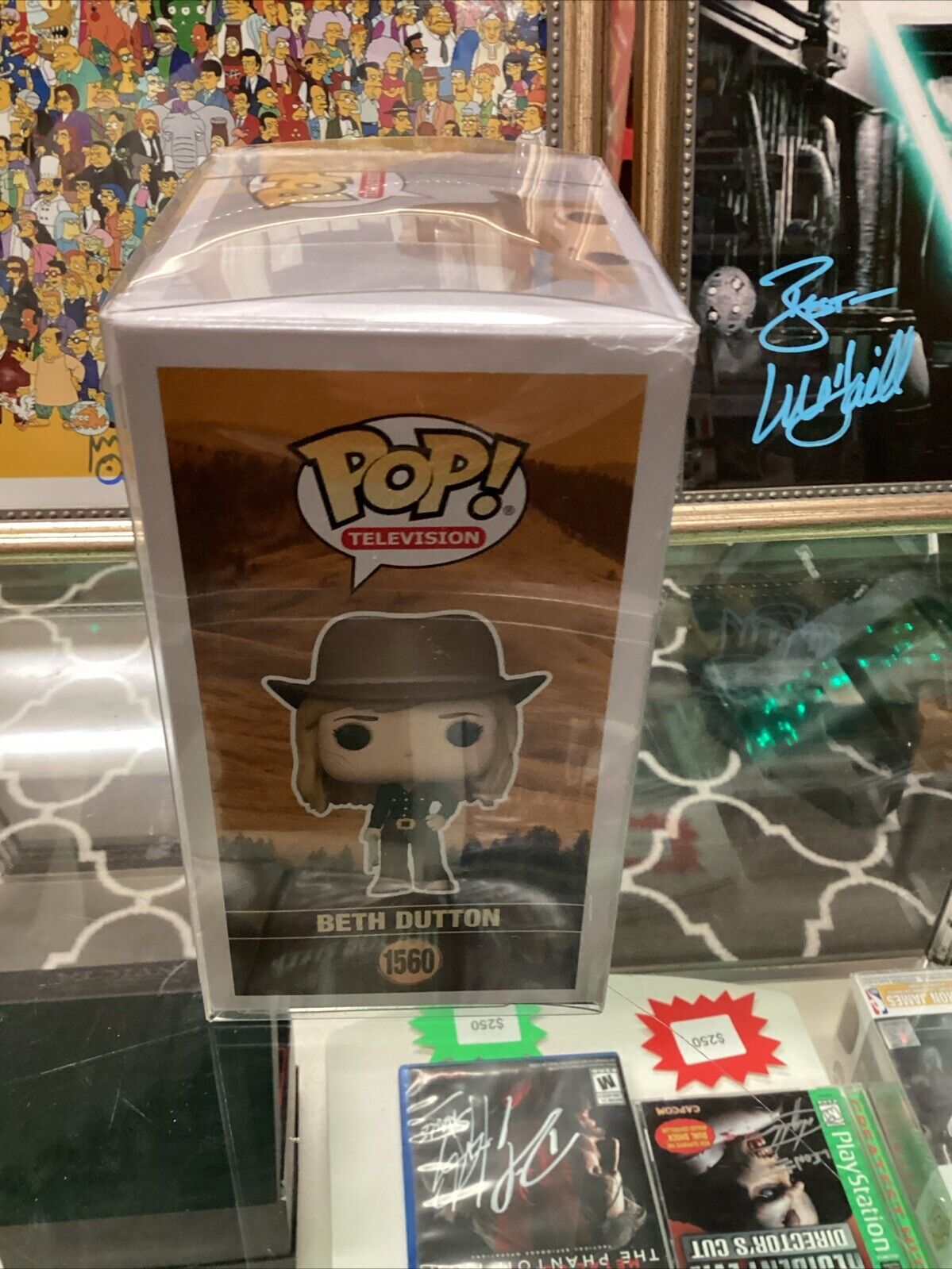 Funko Pop Yellowstone - Beth Dutton - Vinyl Figure - #1560 Signed With COA