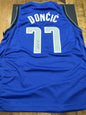 Luka Dončić Signed Dallas Mavericks Blue Jersey