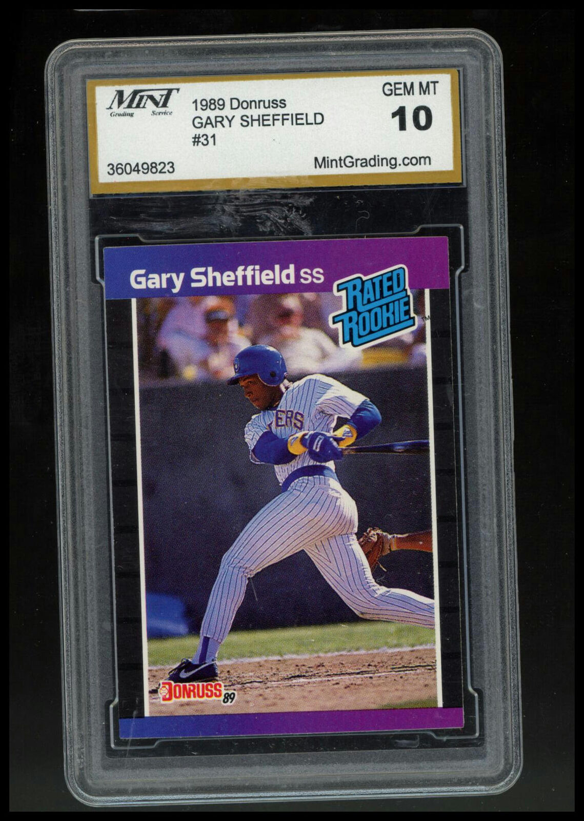 1989 Donruss #31 Gary Sheffield Other 10