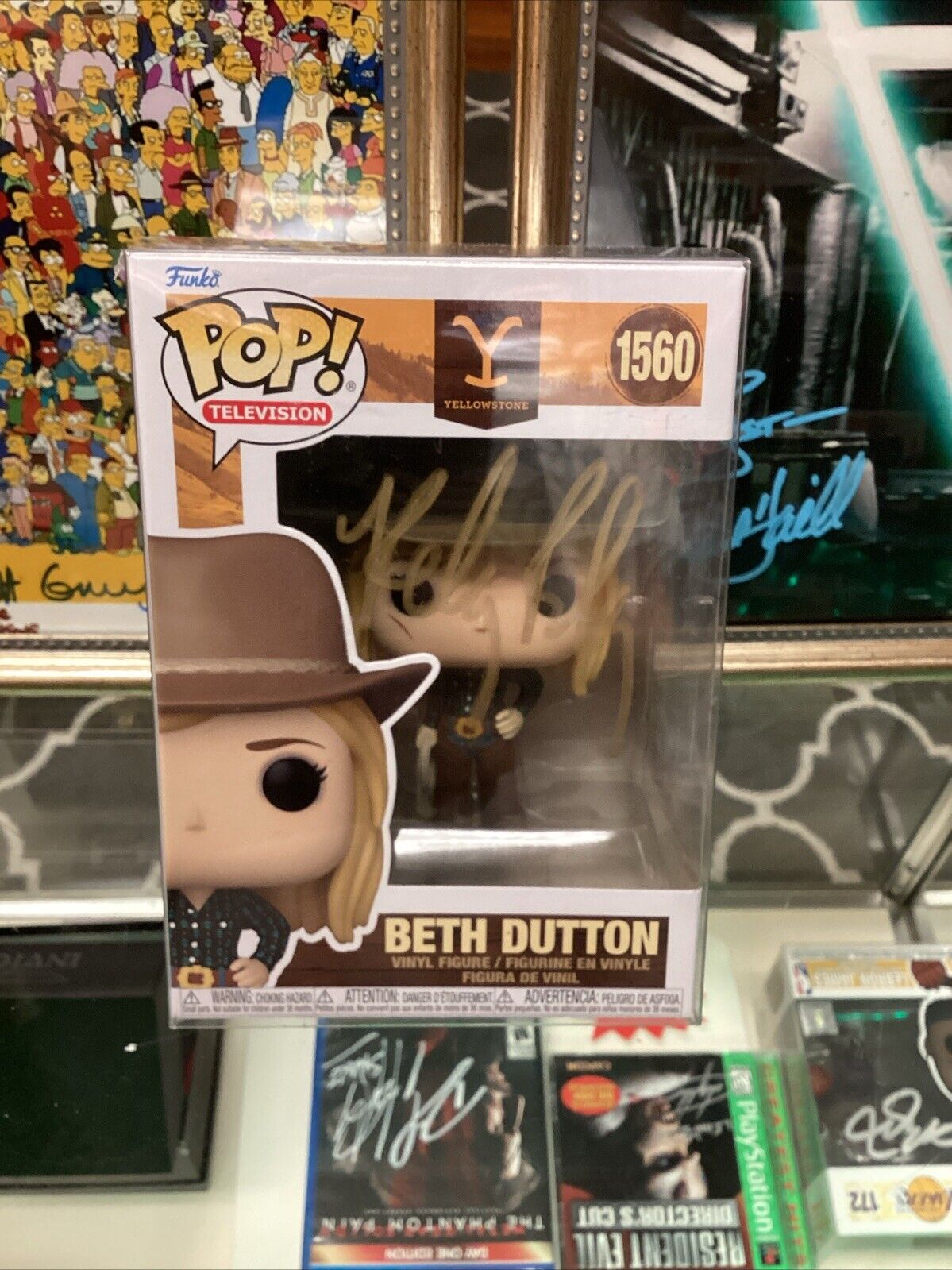 Funko Pop Yellowstone - Beth Dutton - Vinyl Figure - #1560 Signed With COA