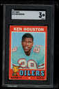 1971 Topps #113 Ken Houston SGC 3