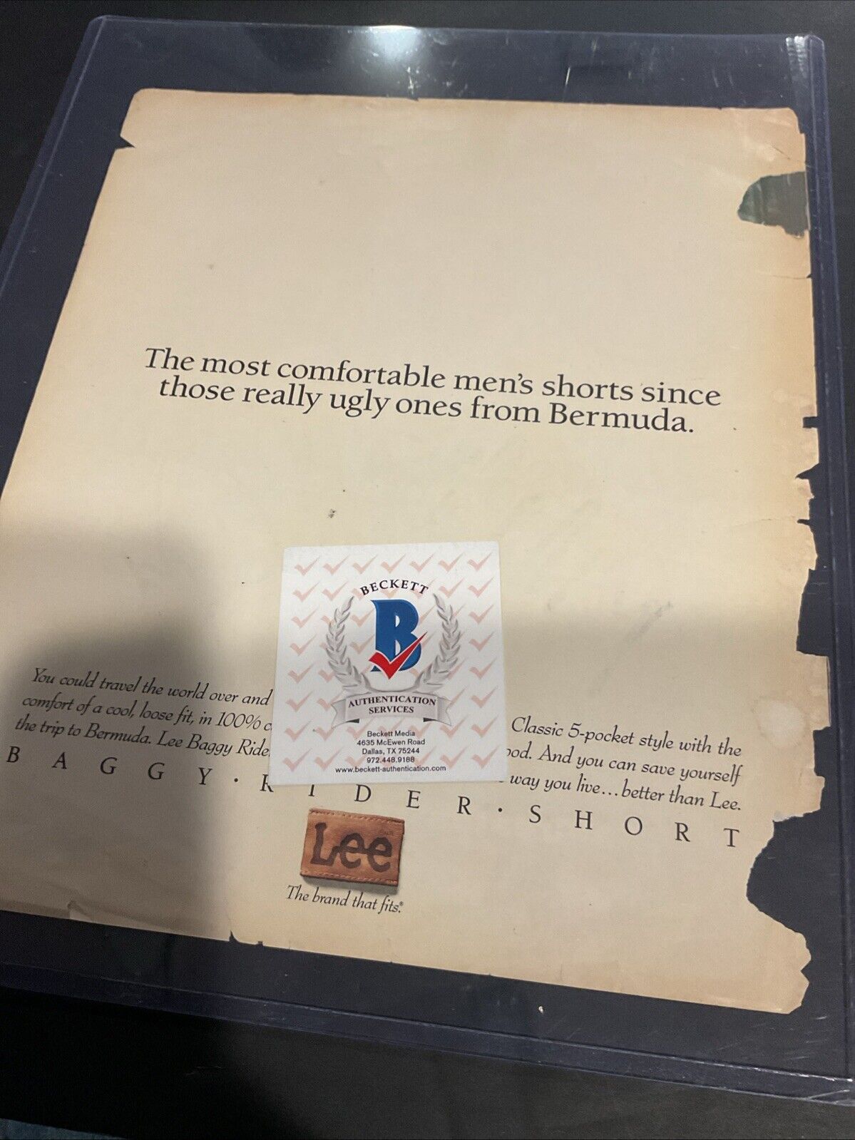 Rolling Stones Cover Wayne’s World Signed Beckett COA