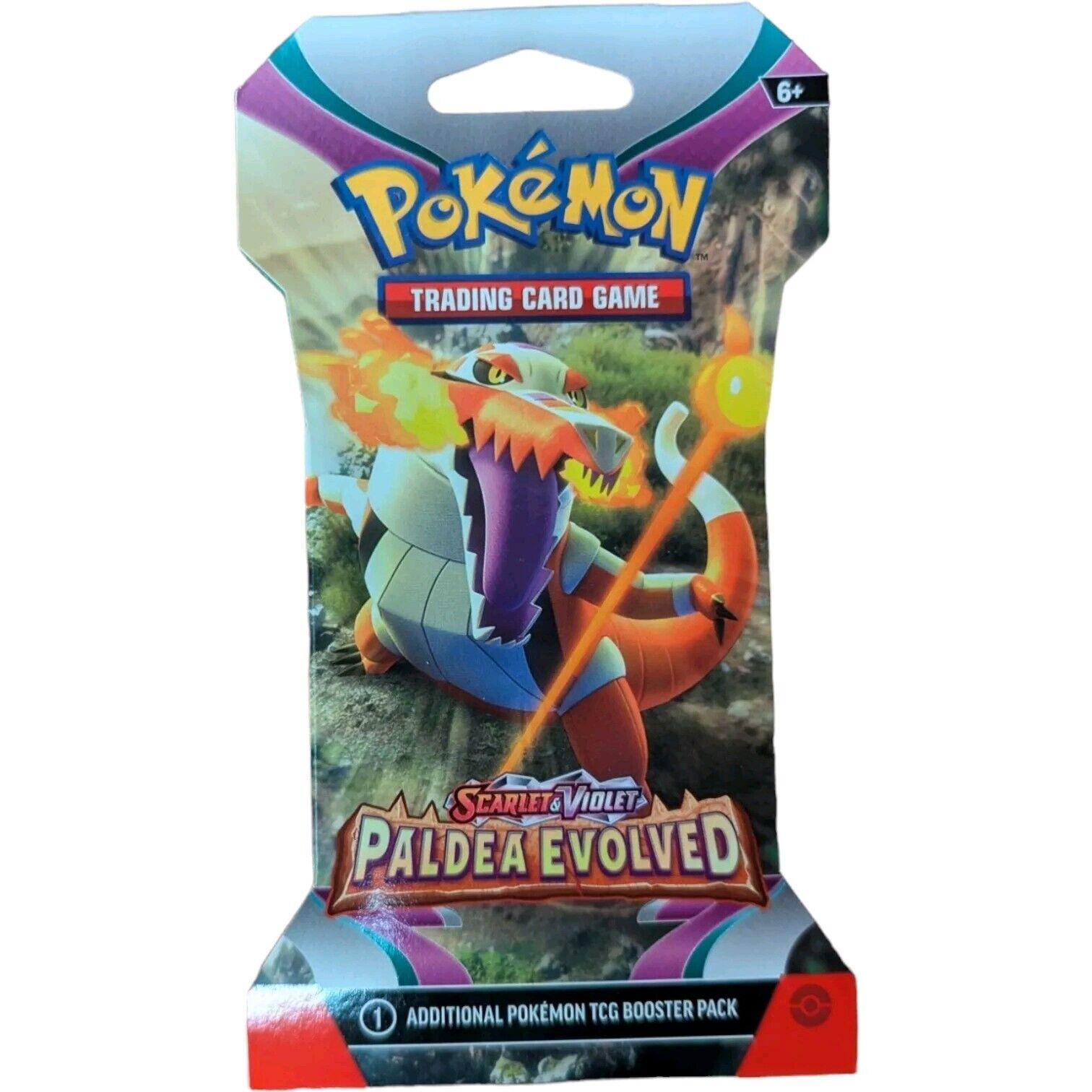 Pokemon SV Paldea Evolved Sleeved  Booster Pack - 10 Cards