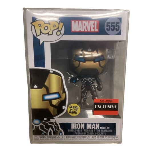 Iron Man #555 Funko Pop w/ Protective Case