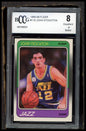 1988-89 Fleer #115 John Stockton BCCG 8