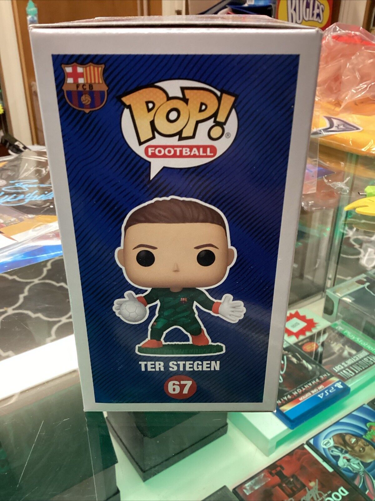 TER STEGEN - FC Barcelona - Funko Pop! #67 Signed With COA