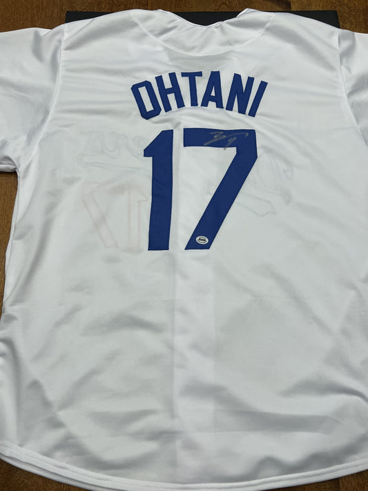 Shohei Ohtani Signed Jersey - Angels White