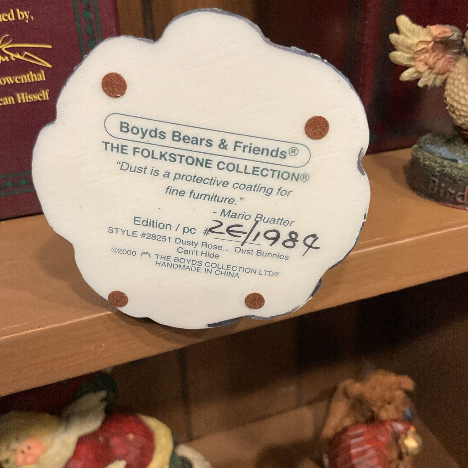 Boyds Bears & Friends " Angel of Dust" Figurine 3E Addition