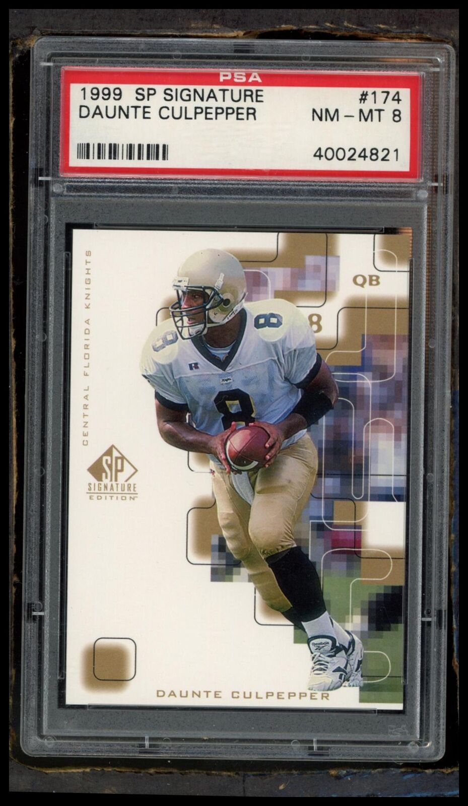 1999 Sp Signature #174 Daunte Culpepper PSA 8