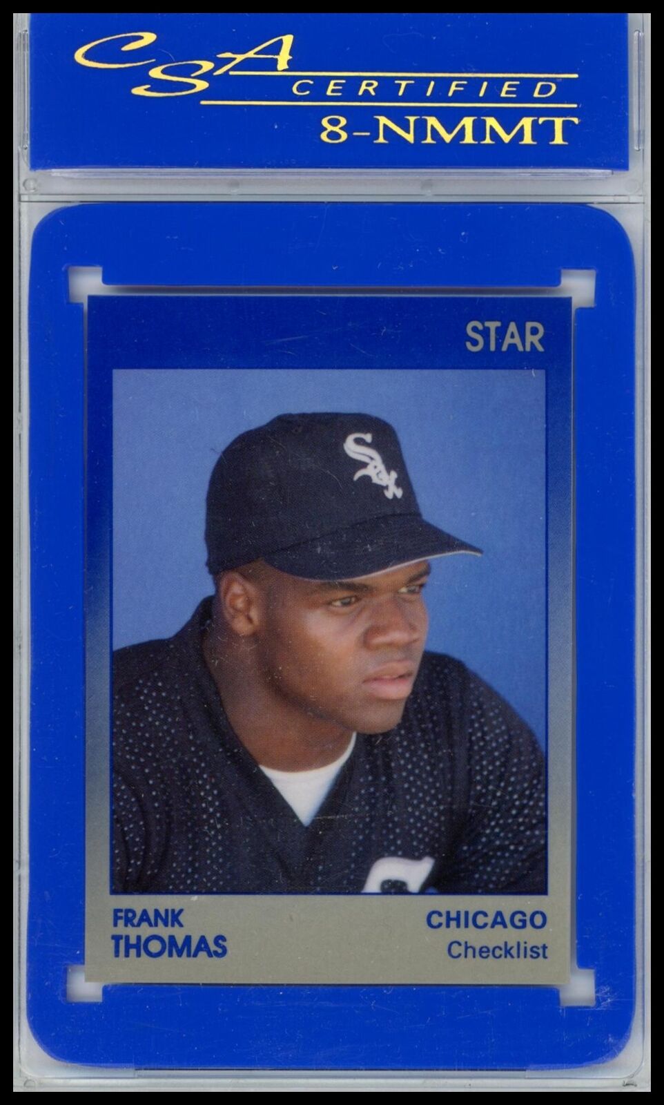 1991 Star Frank Thomas Blue #1 Frank Thomas Other 8