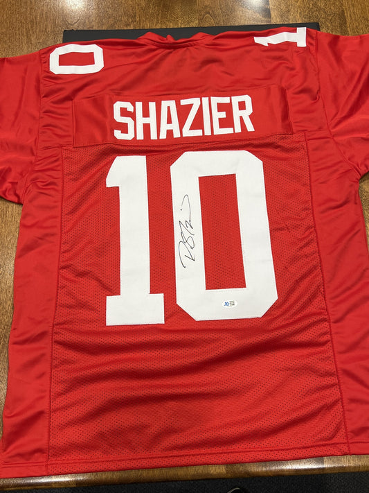 Ryan Shazier Signed Ohio State Buckeyes Red Jersey with COA