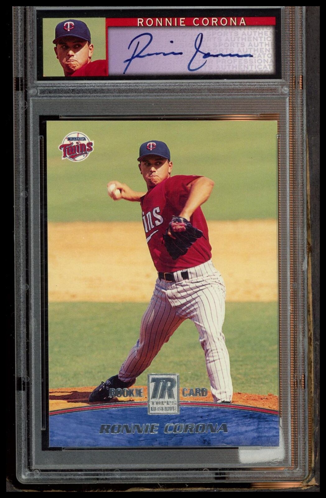 2001 Topps Reserve #109 Ronnie Corona PSA 8 #/1500