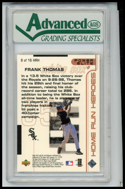 1999 Home Run Heroes #8 HRH Frank Thomas Other 9.5