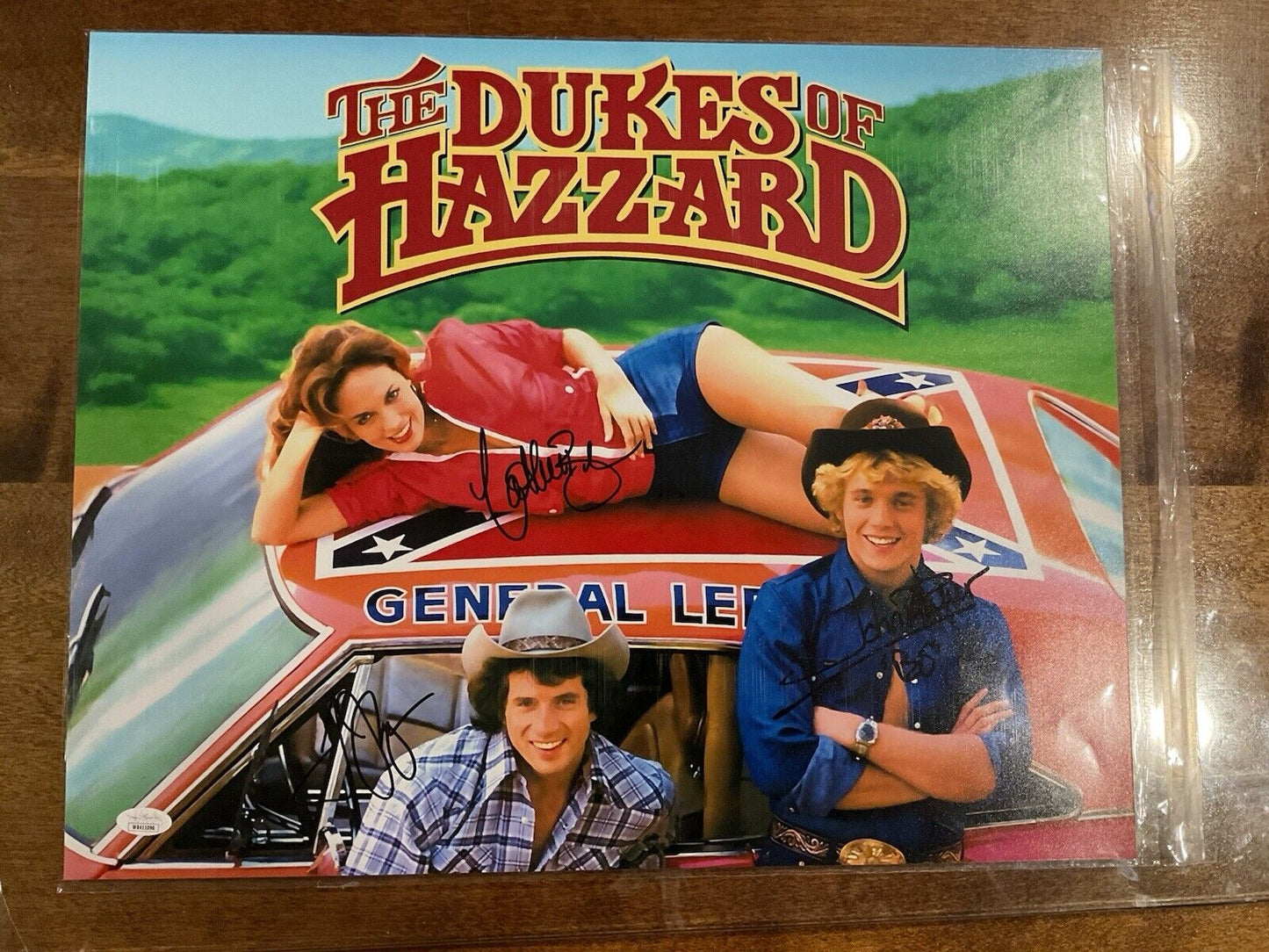 16x20 Catherine Bach Dukes of Hazzard Photo With COA