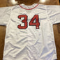 David Ortiz Signed Boston Red Sox White Jersey Autographed MLB