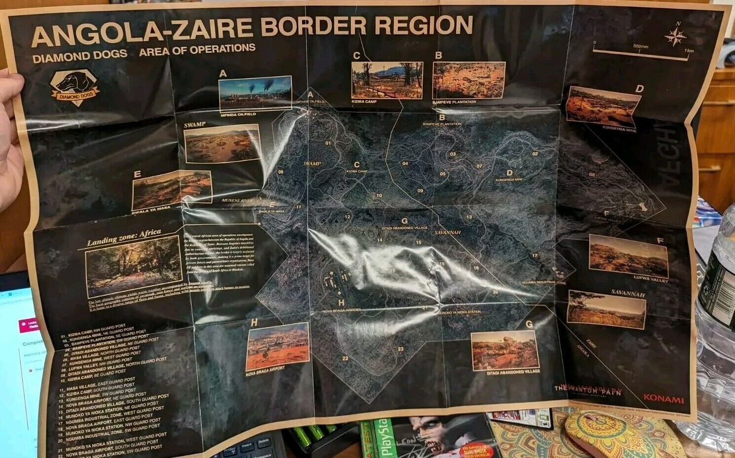 Metal Gear Solid V Day One Edition Signed by SNAKE!! PS4