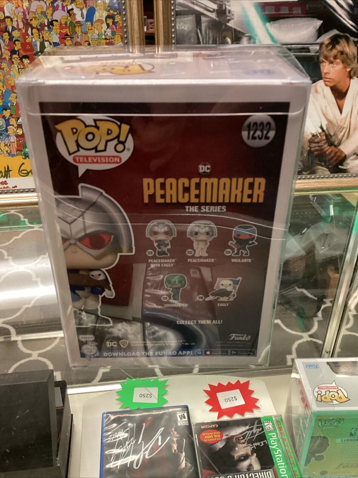 Funko Pop! DC Peacemaker with Eagly #1232 Vinyl Figure