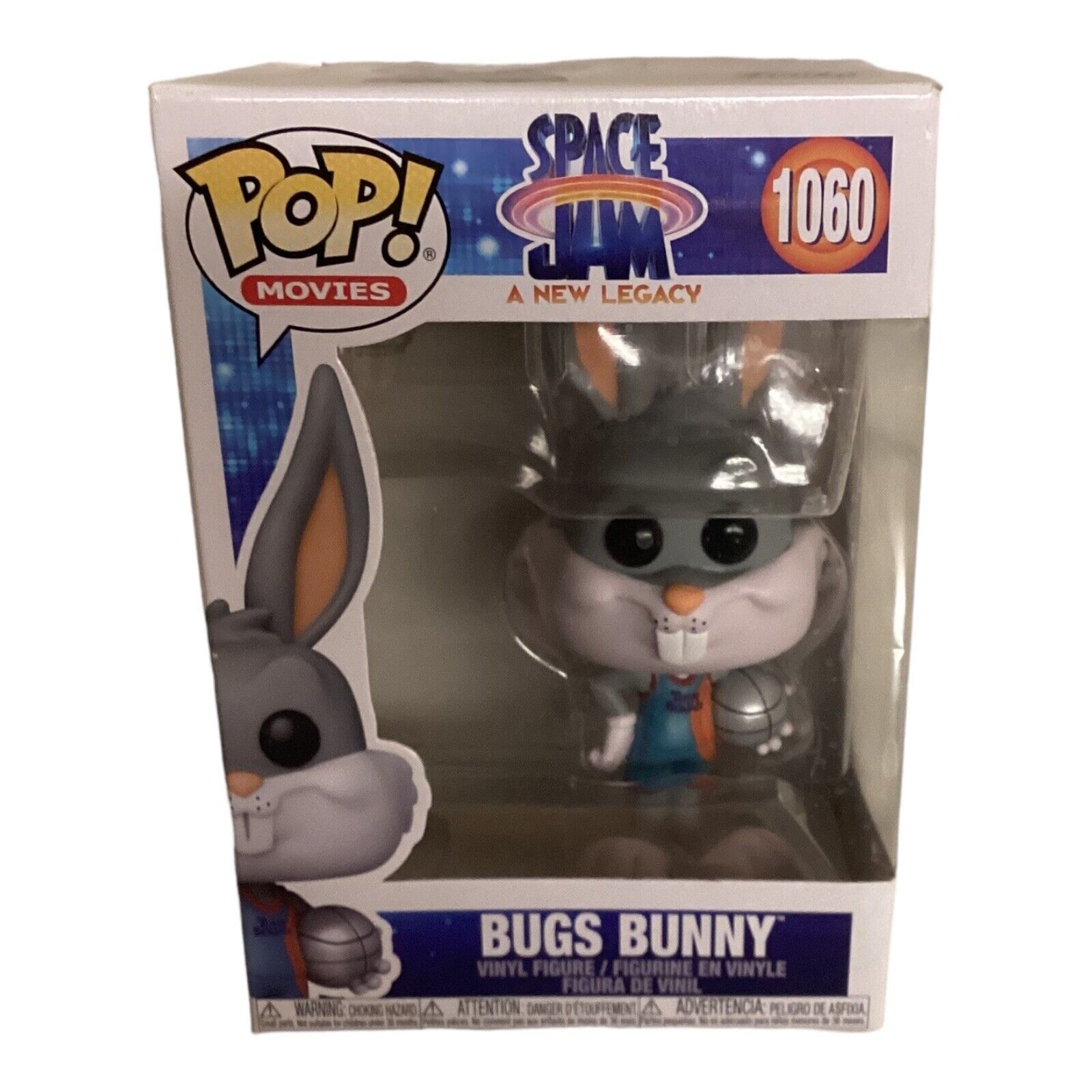 Funko Pop! Vinyl: Space Jam - Bugs Bunny #1060 W/ Protective Case