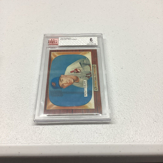 1955 Bowman #144 Art Houtteman BVG Grade 6