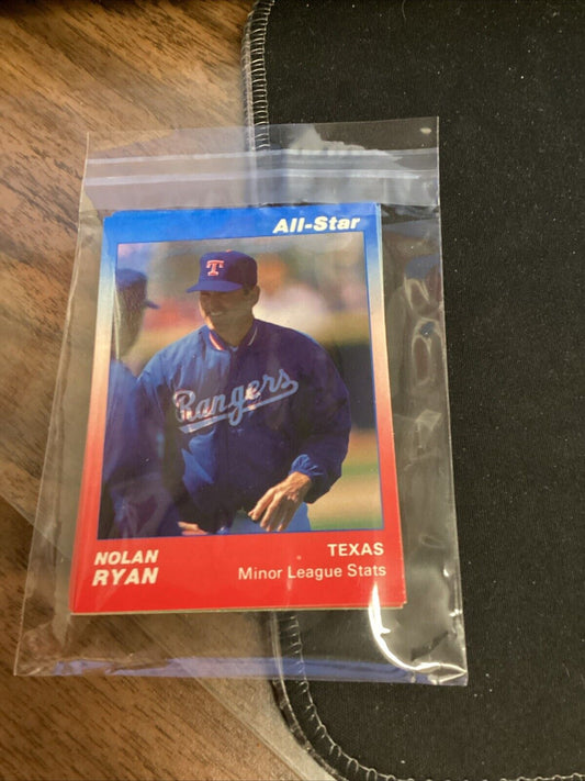 Nolan Ryan 1991 Star Red & Blue Complete Set 