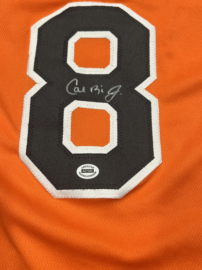 Cal Ripken Jr. Signed Baltimore Orioles Orange Jersey with COA